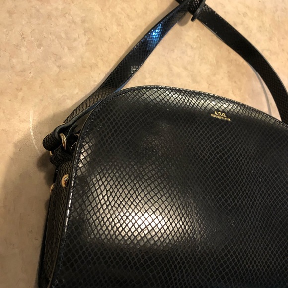 A.P.C. Mini Demi-Lune Handbag - Picture 10 of 14